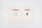 SAINT MXXXXXX Frosted Wash Direct-Print Tubular T-Shirt