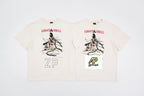 SAINT MXXXXXX Frosted Wash Direct-Print Tubular T-Shirt