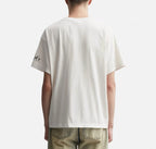 SAINT MXXXXXX Asut-Dyed Spray-Fade Tubular Cotton T-Shirt