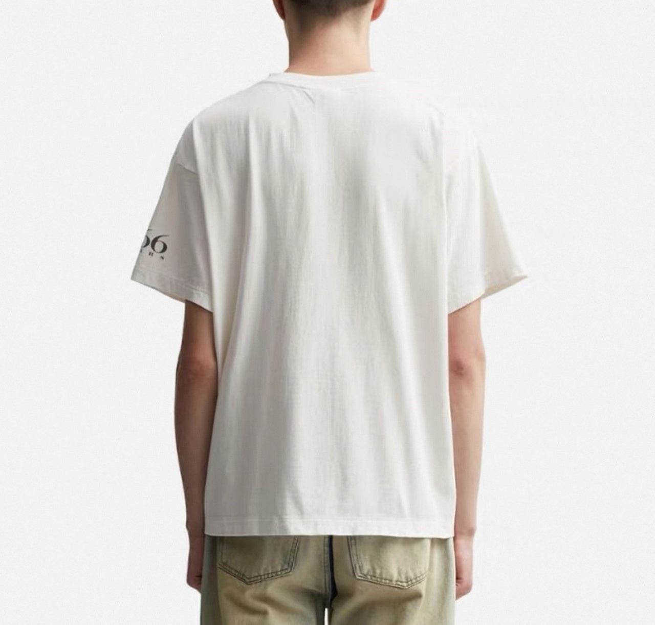 SAINT MXXXXXX Asut-Dyed Spray-Fade Tubular Cotton T-Shirt