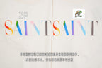 SAINT MXXXXXX Asut-Dyed Spray-Fade Tubular Cotton T-Shirt