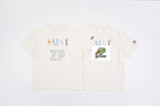 SAINT MXXXXXX Asut-Dyed Spray-Fade Tubular Cotton T-Shirt