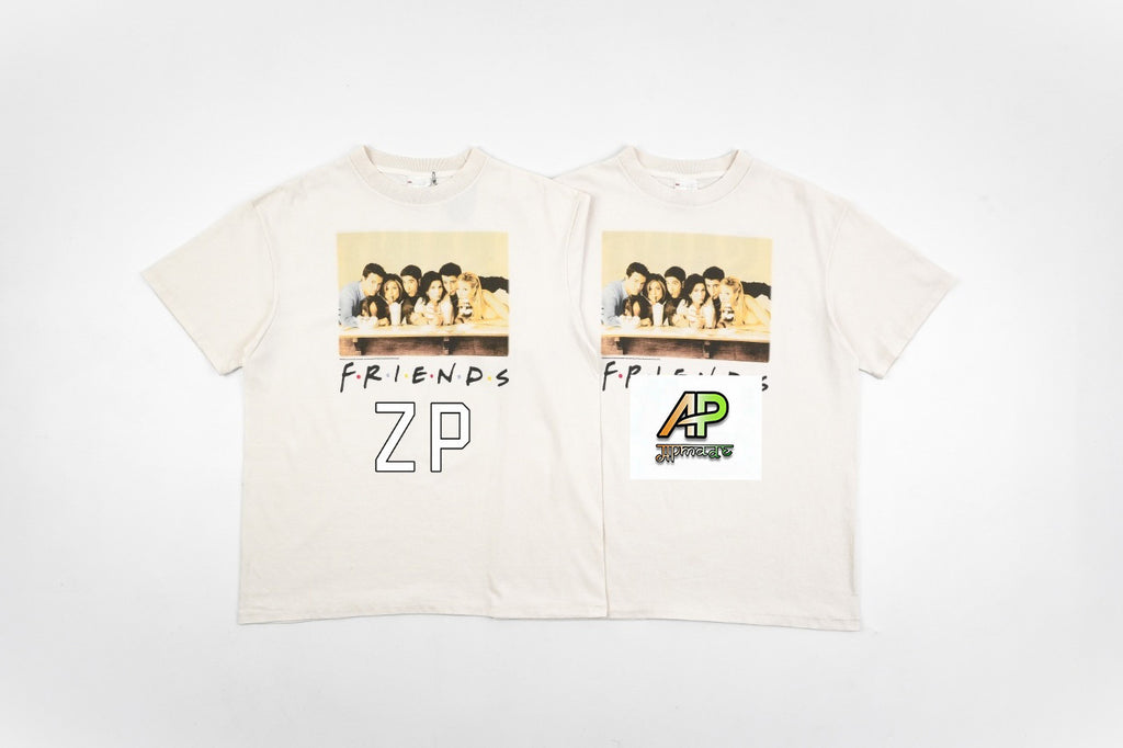 SAINT MXXXXXX Direct-Print Tubular Cotton T-Shirt
