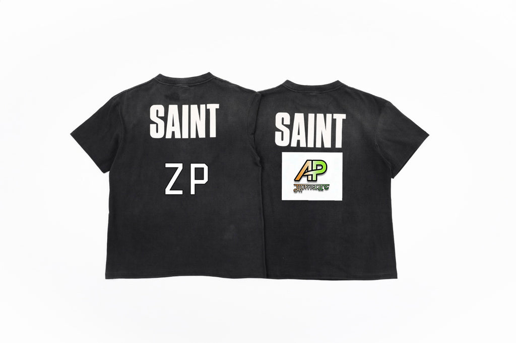 SAINT MXXXXXX Friends Drinking Coffee Graphic T-Shirt