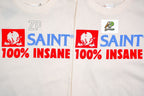 SAINT MXXXXXX Vintage Direct-Print Tubular Cotton T-Shirt