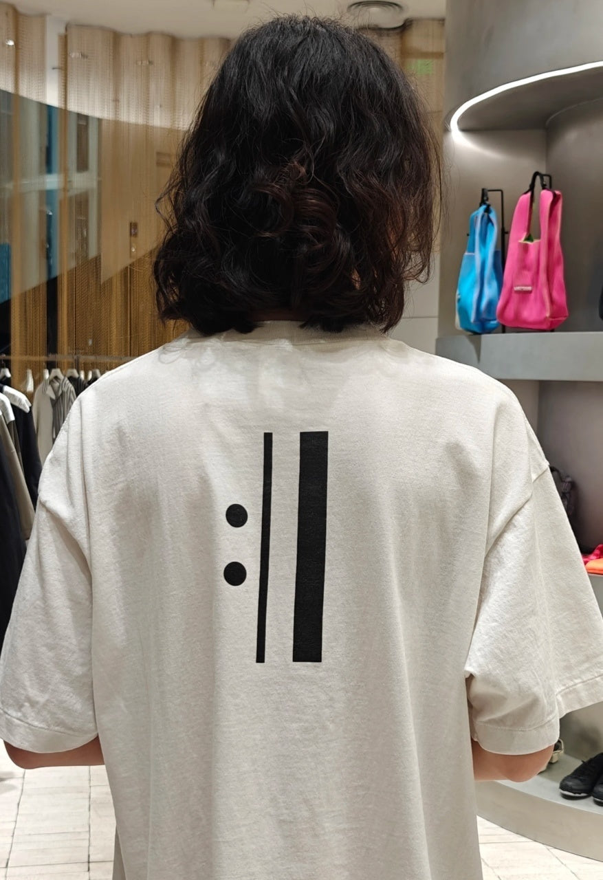 SAINT MXXXXXX Vintage Direct-Print Tubular Cotton T-Shirt