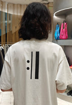 SAINT MXXXXXX Vintage Direct-Print Tubular Cotton T-Shirt