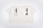 SAINT MXXXXXX Vintage Direct-Print Tubular Cotton T-Shirt