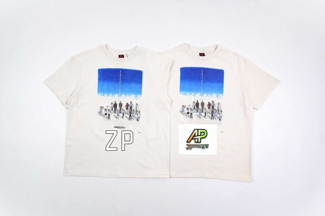 SAINT MXXXXXX Vintage Direct-Print Tubular Cotton T-Shirt