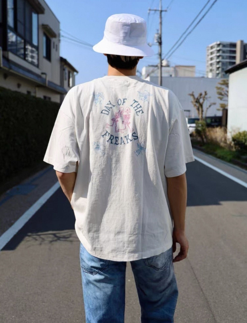 SAINT MXXXXXX Cartoon Abstract Monster Print T-Shirt