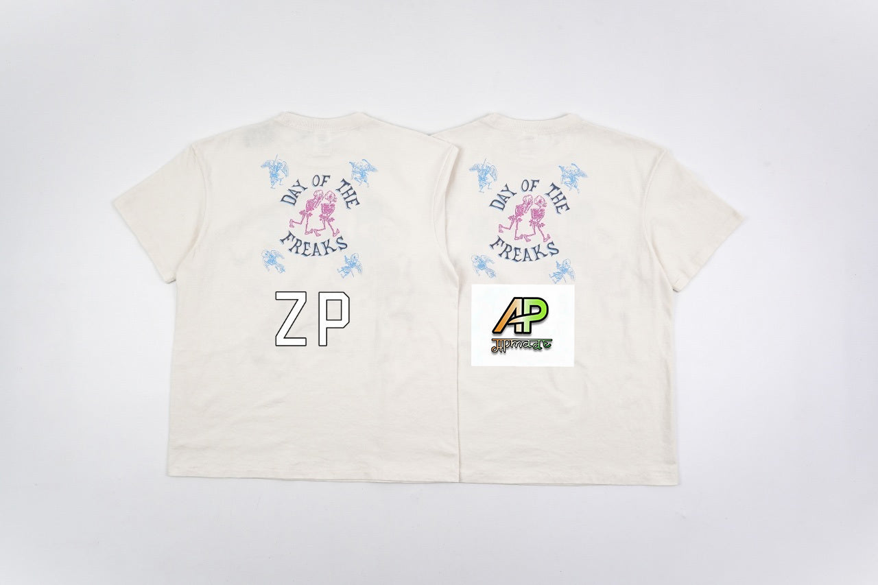 SAINT MXXXXXX Cartoon Abstract Monster Print T-Shirt