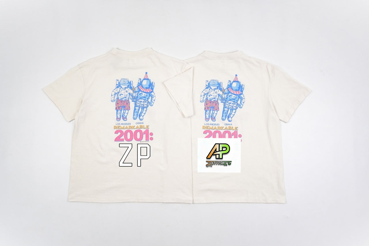 SAINT MXXXXXX Astronaut Stain Print T-Shirt