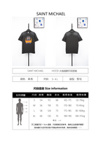 SAINT MXXXXXX Flame Wings Graphic Short-Sleeve T-Shirt