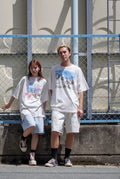 SAINT MXXXXXX Alien Crisis Print Short-Sleeve T-Shirt