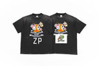 SAINT MXXXXXX Skull and Scales Print Short-Sleeve T-Shirt