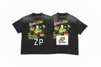 SAINT MXXXXXX Devil Bee Print Short-Sleeve T-Shirt