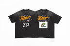 SAINT MXXXXXX Big Detail Star Slogan Print Short-Sleeve T-Shirt