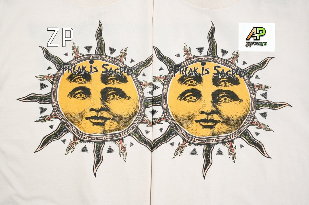 SAINT MXXXXXX Four Eyes Sun Print Short-Sleeve T-Shirt