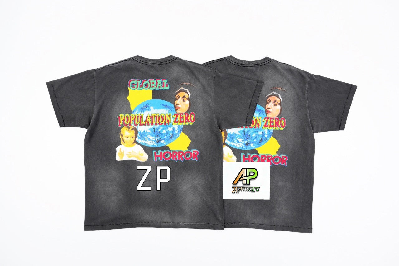 SAINT MXXXXXX Earth Jesus Saint Mary Print Short-Sleeve T-Shirt