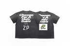 SAINT MXXXXXX Fingerprint Print Short-Sleeve T-Shirt