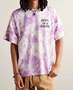 GALLERY DEPT. Tie-Dye French Letter Print T-Shirt