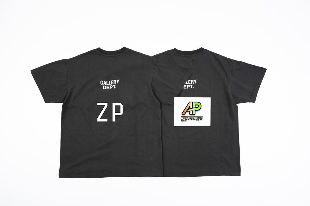 GALLERY DEPT. ATK Distressed Letter Print T-Shirt