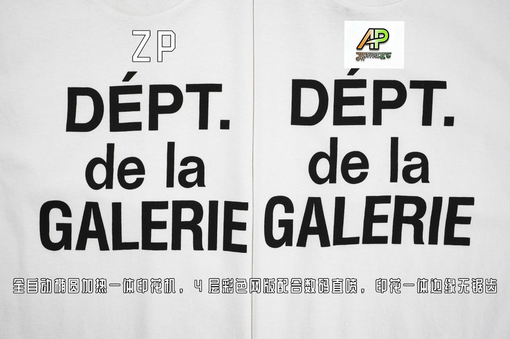 GALLERY DEPT. Chest French Lettering Print T-Shirt