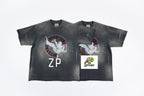 GALLERY DEPT. Punk Record Glitter Letter Print T-Shirt