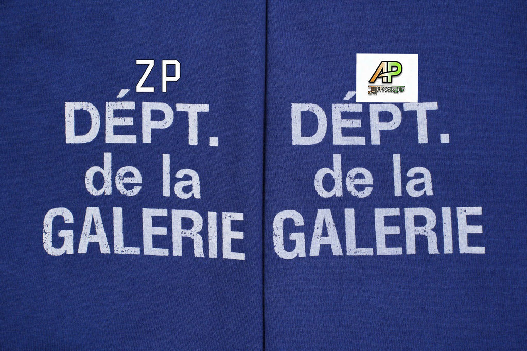 GALLERY DEPT. Mottled White French Lettering T-Shirt