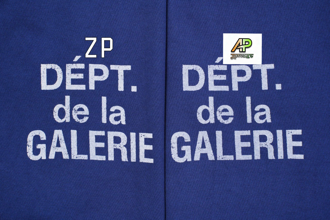 GALLERY DEPT. Mottled White French Lettering T-Shirt