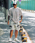GALLERY DEPT. Ink Hand-Painted Letter Print T-Shirt