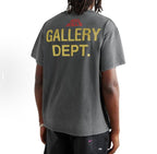 GALLERY DEPT. Skull Bat Print Distressed T-Shirt