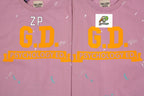 GALLERY DEPT. Scroll English Letter Print T-Shirt