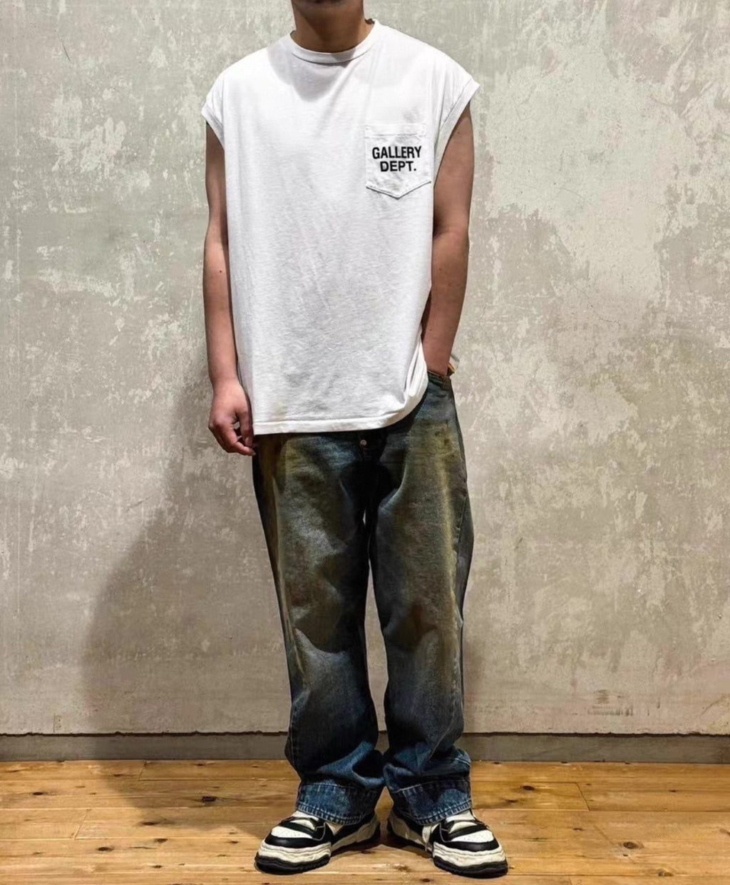 Gallery Dept Pocket English Print Vest
