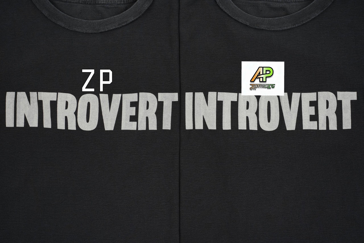 Gallery Dept Reversible Slogan Print T-Shirt