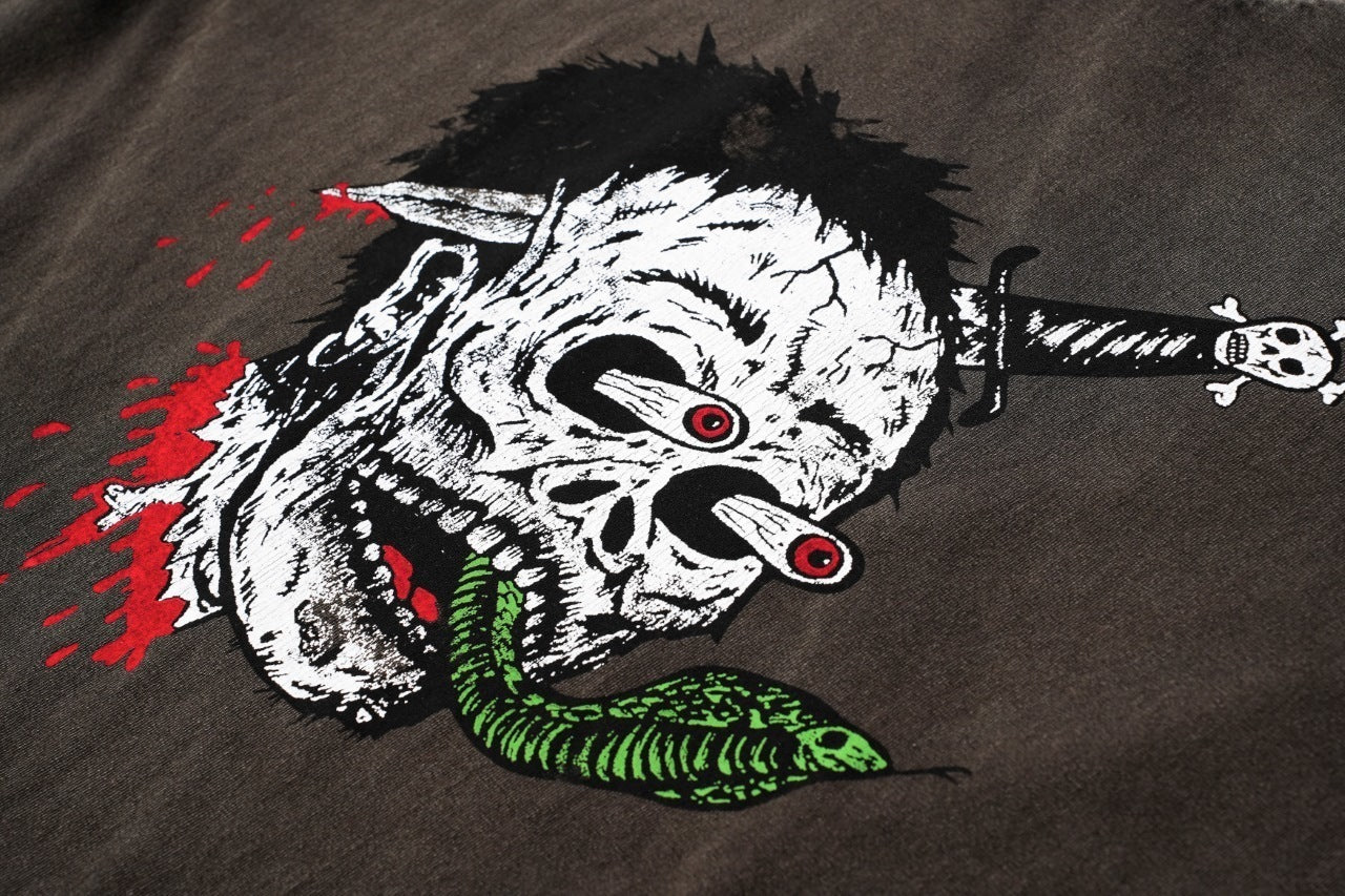 Gallery Dept Sword Skull Printed Short-Sleeve T-Shirt