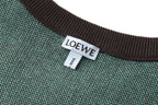 Loewe Jacquard Logo Check Knit Sweater