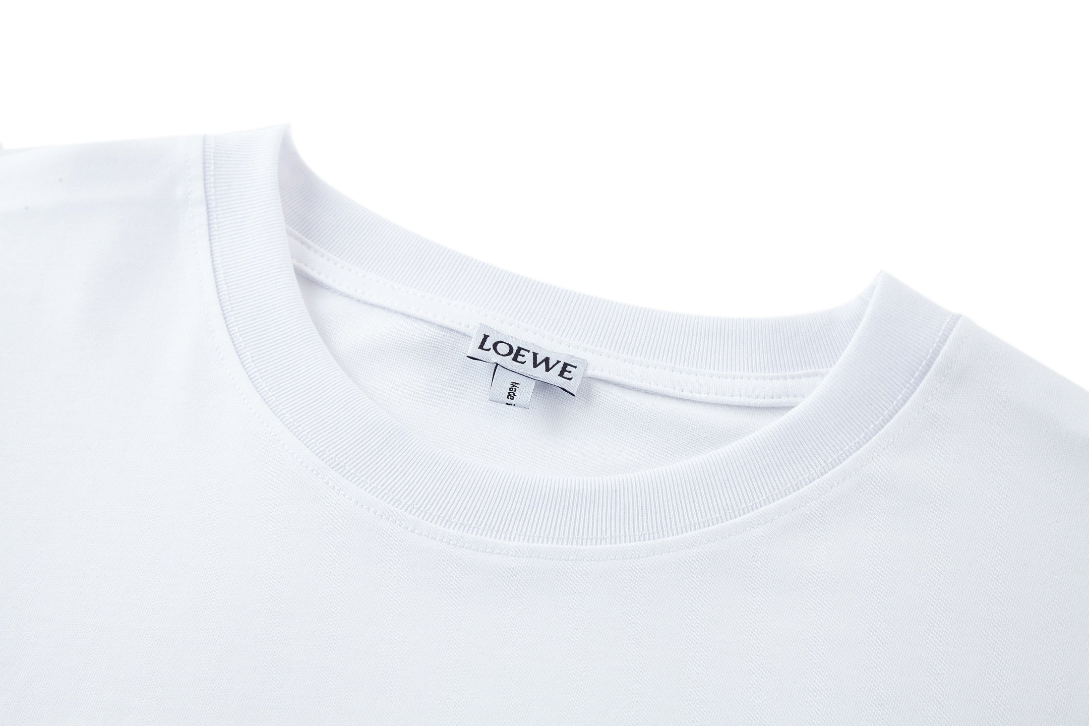 Loewe Embroidered Logo Pocket Short-Sleeve T-Shirt