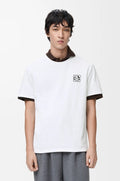 Loewe Cartoon Embroidered Logo Short-Sleeve T-Shirt