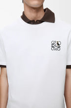 Loewe Cartoon Embroidered Logo Short-Sleeve T-Shirt