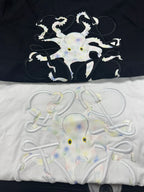 Loewe Fujita Octopus Embroidered Short-Sleeve T-Shirt