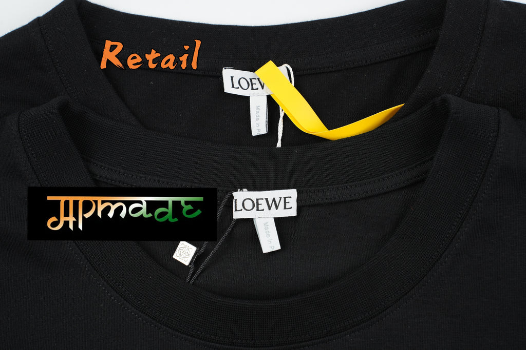 Loewe Rabbit Embroidered Short-Sleeve T-Shirt