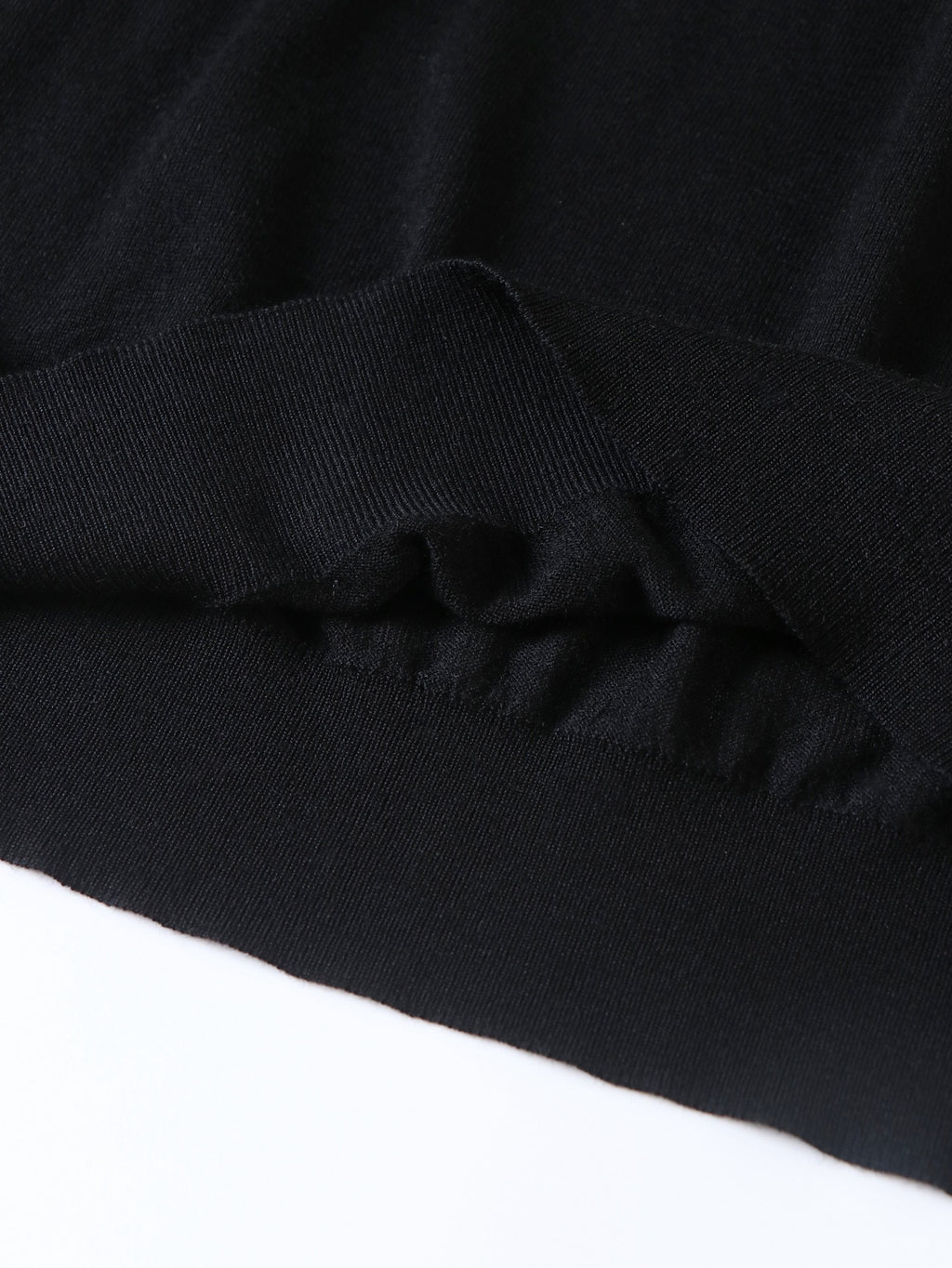 Prada Classic Logo Embroidered Wool Crew Neck Short-Sleeve T-Shirt