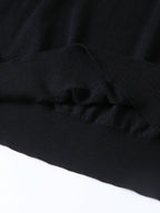 Prada Classic Logo Embroidered Wool Crew Neck Short-Sleeve T-Shirt