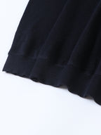 Prada Classic Logo Jacquard Wool Crew Neck Short-Sleeve T-Shirt