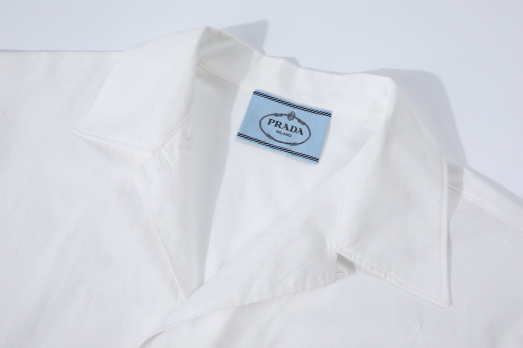 Prada Pocket Logo Short-Sleeve Shirt