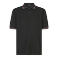 Prada Striped Collar Piqué Short-Sleeve Polo Shirt