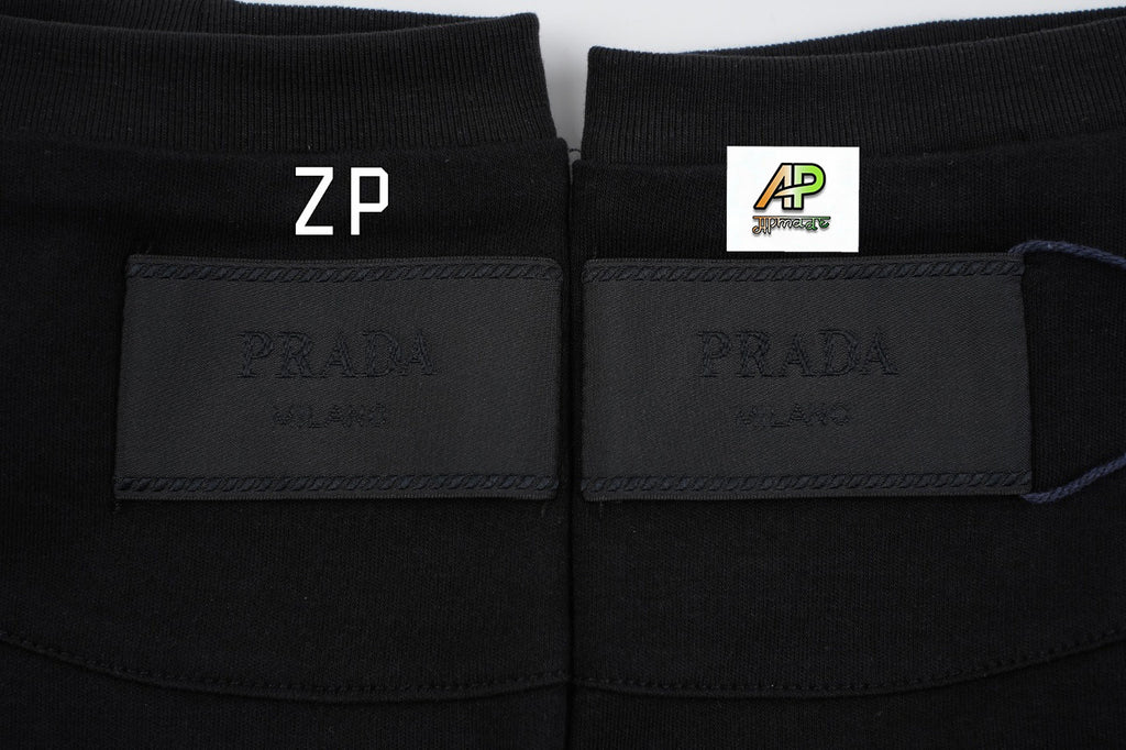 Prada Supima Cotton Crew Neck Short-Sleeve T-Shirt