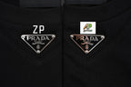 Prada Supima Cotton Crew Neck Short-Sleeve T-Shirt