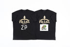 Prada Seasonal Cotton Crew Neck Short-Sleeve T-Shirt